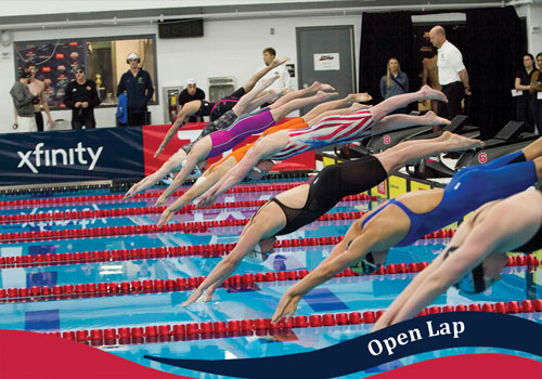 College / Student 16+ Swimmer Lap Swim Punch Card